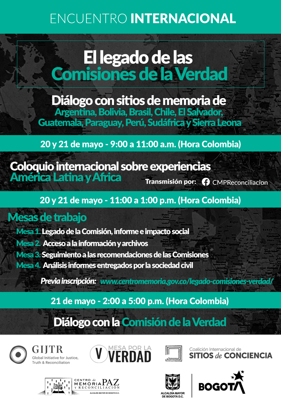 Encuentro Internacional El Legado de las Comisiones de la Verdad ...